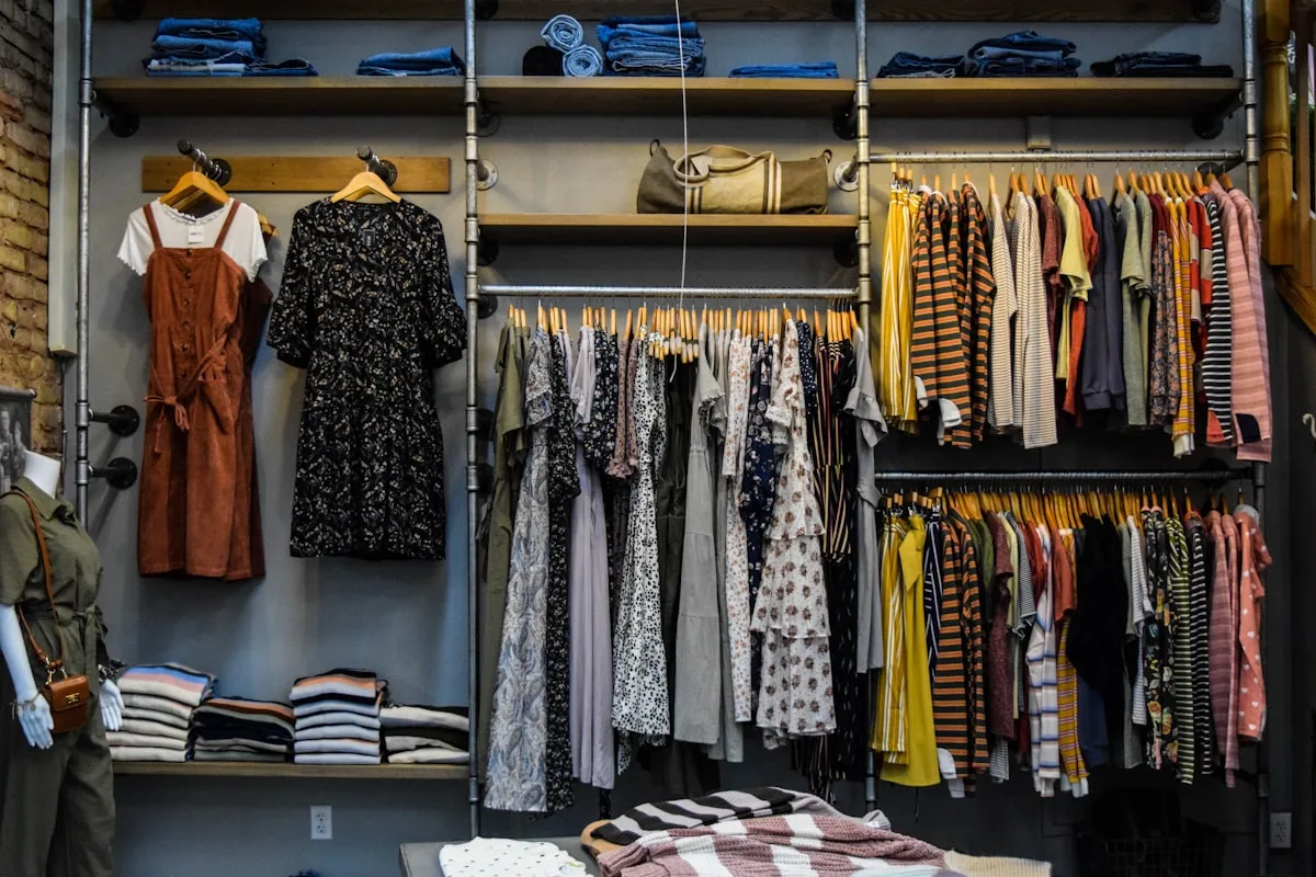 A clothing retail storefront, representing the Gap brand and its retail identity